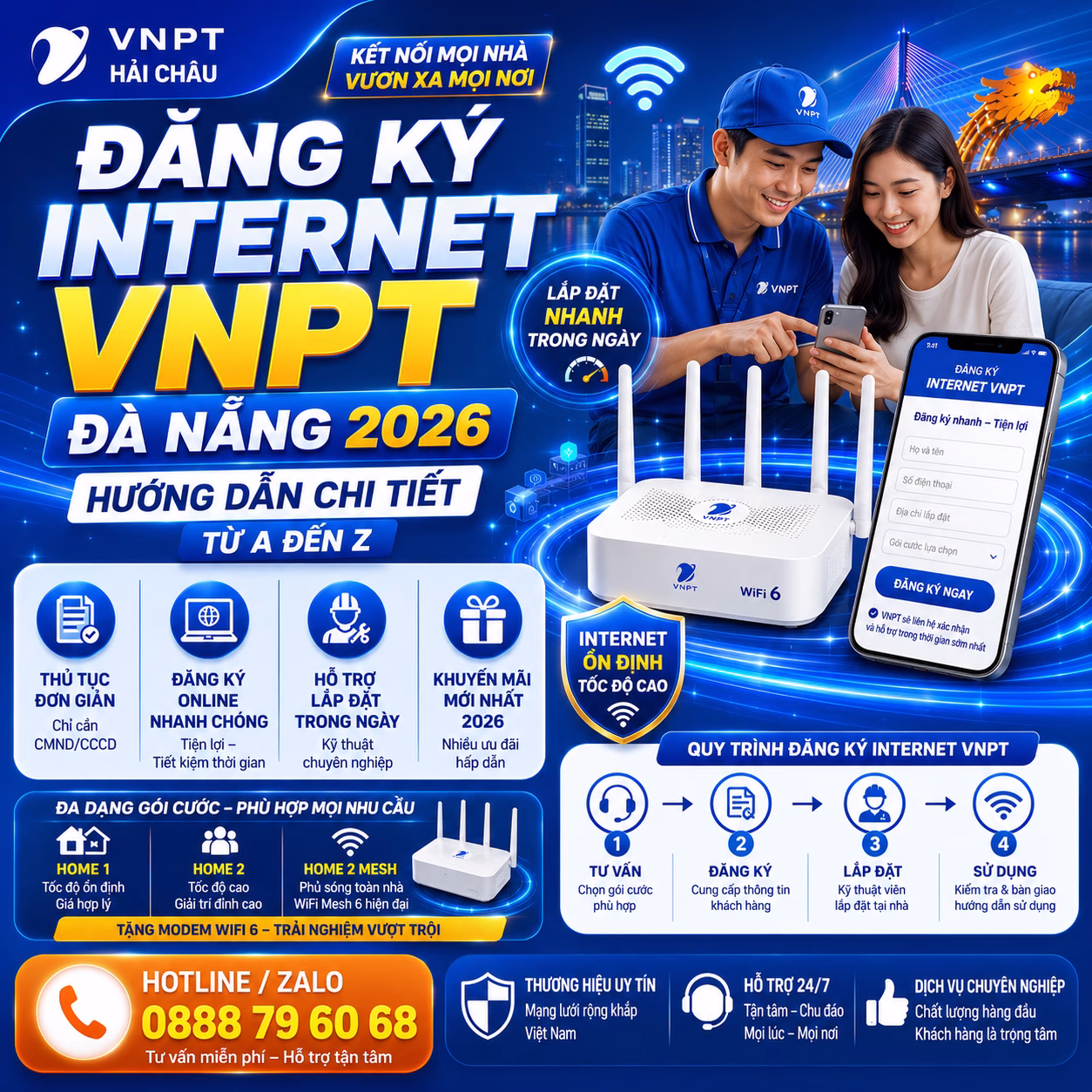 Đăng ký internet VNPT Đà Nẵng 2026