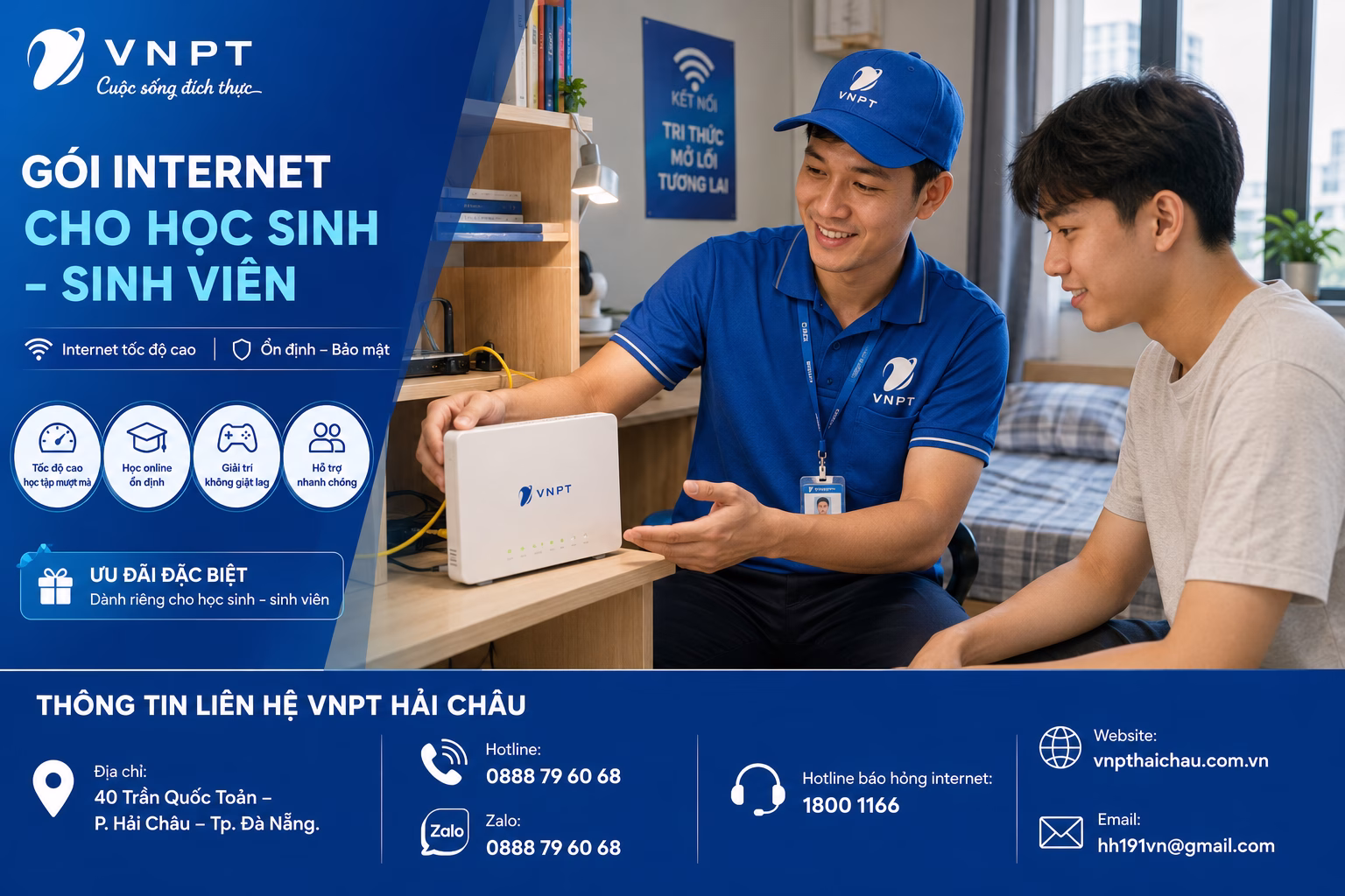 Gói cước internet VNPT