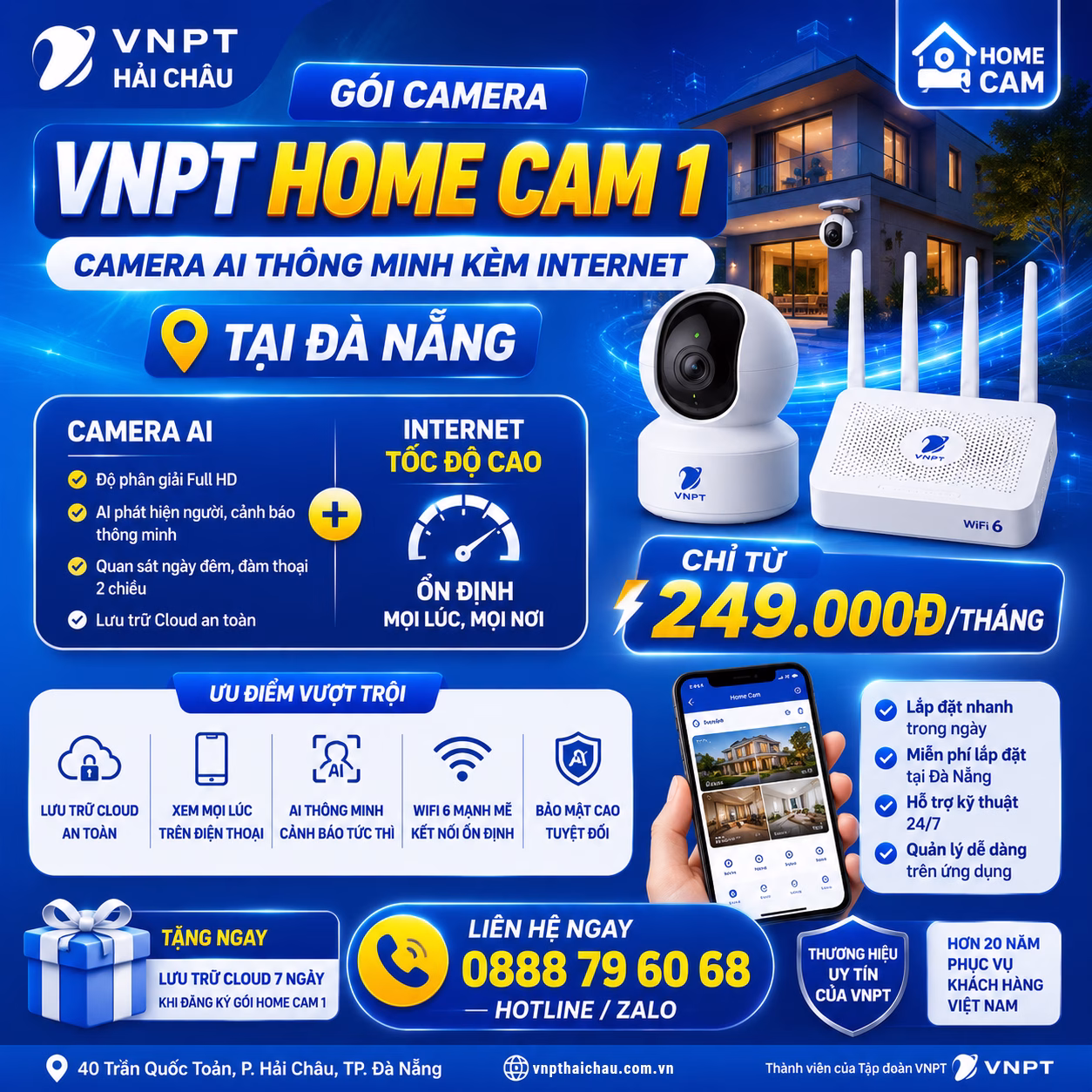 Gói camera VNPT Home Cam 1