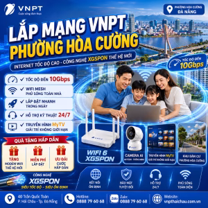 Lắp mạng VNPT phường Hòa Cường