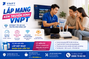 Lắp mạng kèm truyền hình VNPT