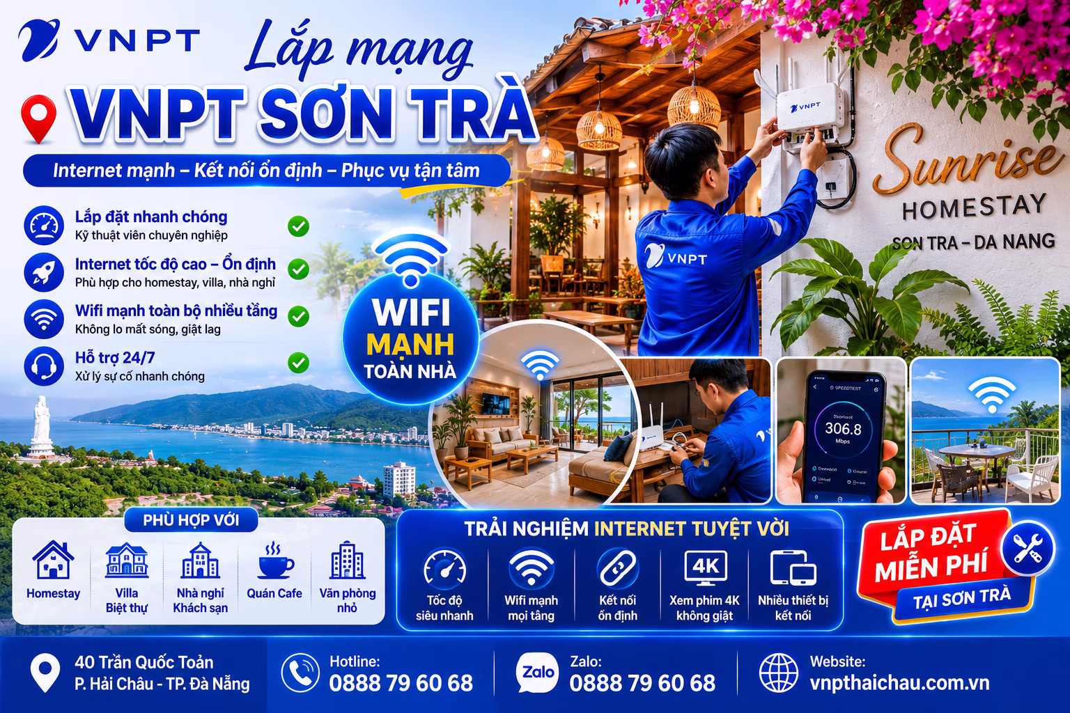 lắp mạng VNPT Sơn Trà