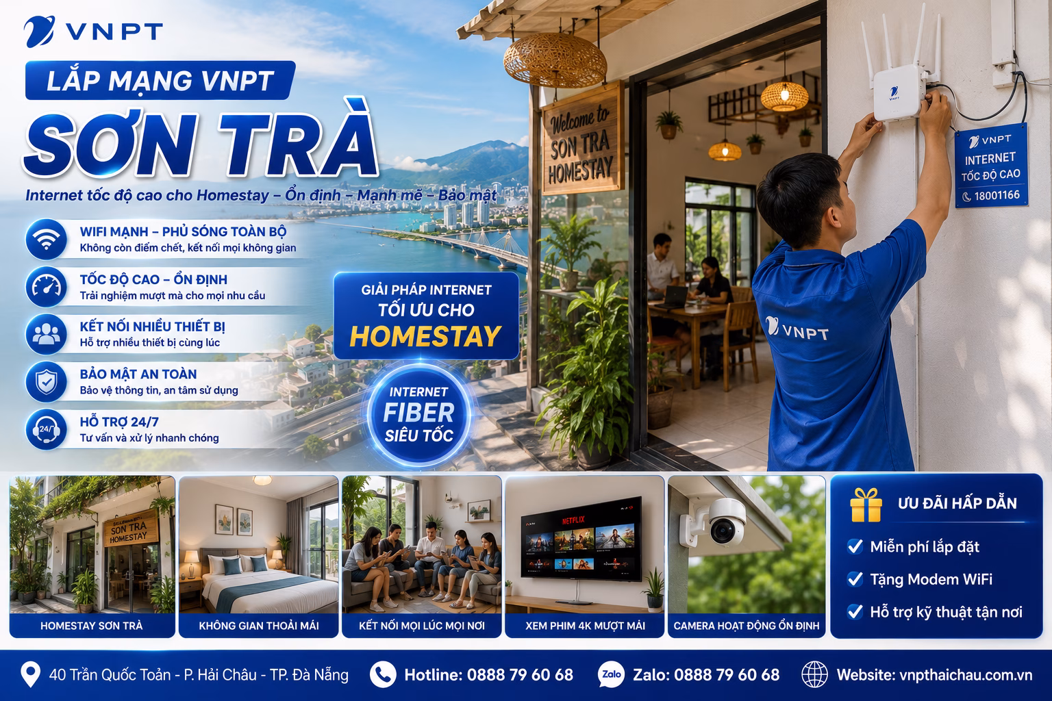lắp mạng VNPT Sơn Trà