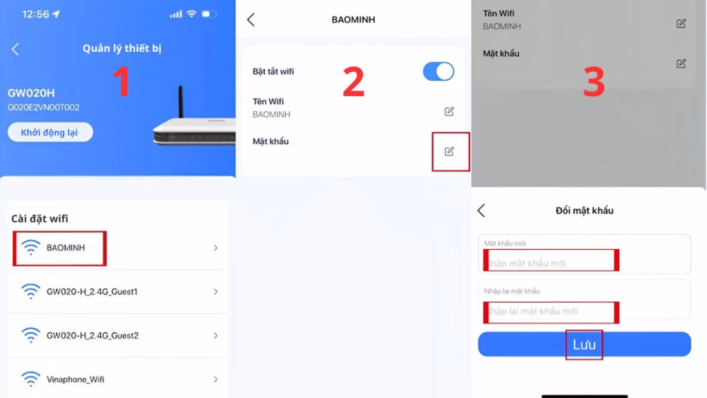 Cách đổi mật khẩu wifi VNPT