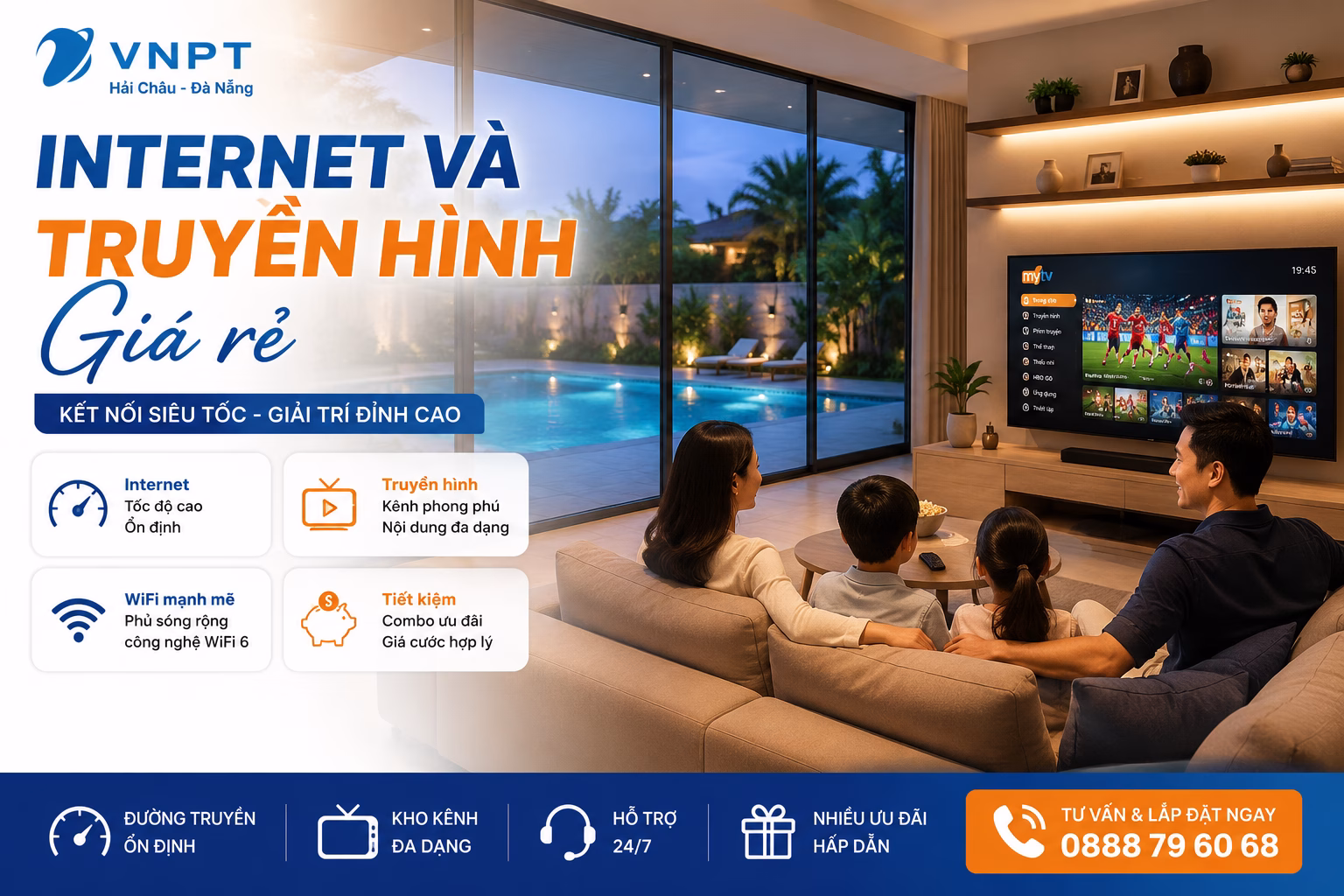 Internet và truyền hình giá rẻ